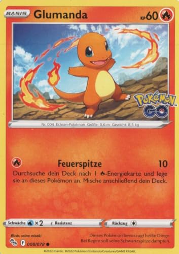 MZTCG - Glumanda PGO 008 - PGO - Sammelkarte - Deutsch - mit MZTCG Versandschutz MZTCG - Glumanda PGO 008 - PGO - Sammelkarte - Deutsch - mit MZTCG Versandschutz von MZTCG