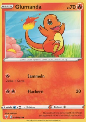 MZTCG - Glumanda VIV 023 - Farbenschock - Sammelkarte - Deutsch - mit MZTCG Versandschutz MZTCG - Glumanda VIV 023 - Farbenschock - Sammelkarte - Deutsch - mit MZTCG Versandschutz von MZTCG