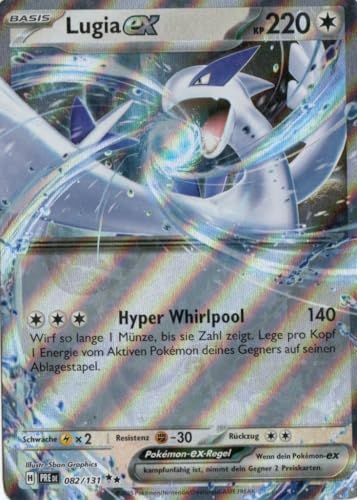 MZTCG - Lugia EX PRE 082 - Prismatische Entwicklungen - Sammelkarte - Deutsch - Holografisch - mit MZTCG Versandschutz MZTCG - Lugia EX PRE 082 - Prismatische Entwicklungen - Sammelkarte - Deutsch - Holografisch - mit MZTCG Versandschutz von MZTCG