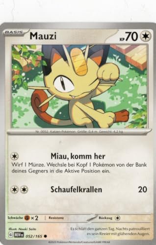 MZTCG - Mauzi MEW 052-151 - Sammelkarte - Deutsch - mit MZTCG Versandschutz MZTCG - Mauzi MEW 052-151 - Sammelkarte - Deutsch - mit MZTCG Versandschutz von MZTCG