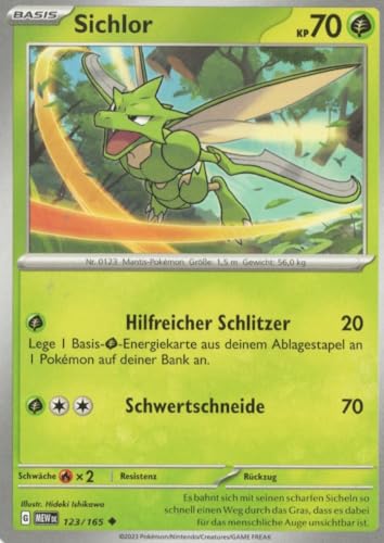 MZTCG - Sichlor MEW 123-151 - Sammelkarte - Deutsch - mit MZTCG Versandschutz MZTCG - Sichlor MEW 123-151 - Sammelkarte - Deutsch - mit MZTCG Versandschutz von MZTCG