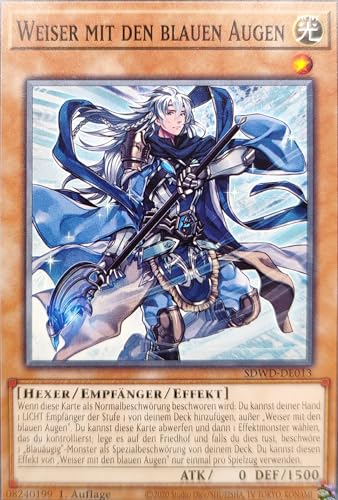 SDWD-DE013 - Weiser Mit Den Blauen Augen - Common - 1.Auflage - Deutsch - Structure Deck: Blue-Eyes White Destiny - mit MZTCG Versandschutz - Yugioh von MZTCG