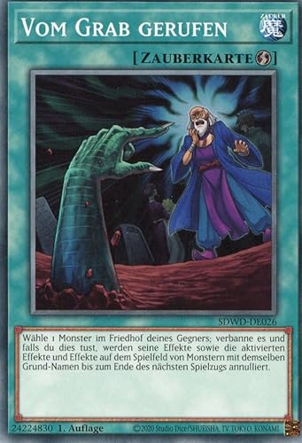 SDWD-DE026 - Vom Grab Gerufen - Common - 1.Auflage - Deutsch - Structure Deck: Blue-Eyes White Destiny - mit MZTCG Versandschutz - Yugioh von MZTCG