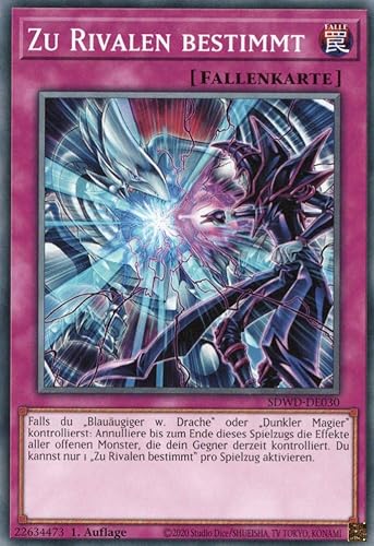 SDWD-DE030 - Zu Rivalen Bestimmt - Common - 1.Auflage - Deutsch - Structure Deck: Blue-Eyes White Destiny - mit MZTCG Versandschutz - Yugioh von MZTCG