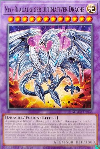 SDWD-DE035 - Neo-Blauäugiger Ultimativer Drache - Common - 1.Auflage - Deutsch - Structure Deck: Blue-Eyes White Destiny - mit MZTCG Versandschutz - Yugioh von MZTCG