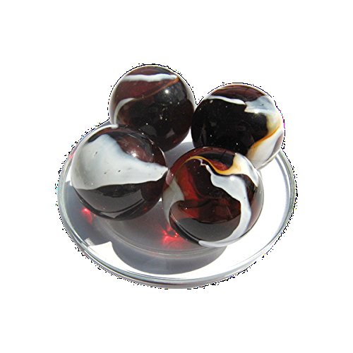 MaRécréation T4-INUW-V2LO 2 Kugeln aus Glas, rot, 35 mm MaRécréation T4-INUW-V2LO 2 Kugeln aus Glas, rot, 35 mm von MaRécréation