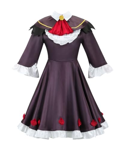 MaYng Akemi Homura Cosplay-Kostüm für Damen, Halloween, Uniform, Anzug, langes Kleid, Outfits (Damen, Größe L) von MaYng