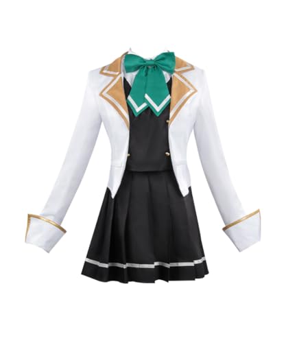 MaYng Anime Alisa Mikhailovna Kujou Cosplay Kostüm Damen Halloween Uniform Anzug Komplettes Set Outfits (Grün, Klein) von MaYng