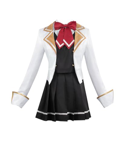 MaYng Anime Alisa Mikhailovna Kujou Cosplay Kostüm Damen Halloween Uniform Anzug Komplettes Set Outfits (Rot, Klein) von MaYng