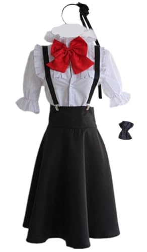 MaYng Anime Dagashi Kashi Cosplay Hotaru Shidare Kostüm Damen Halloween Uniform Anzug Komplettes Set Outfits (Medium) von MaYng