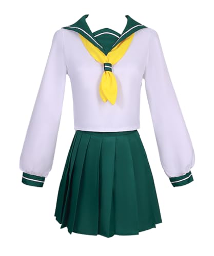 MaYng Anime Gushing over Magical Girls Cosplay Utena Hiiragi Kostüm Damen Halloween Uniform Matrosenanzug (kurz, XX-Large) von MaYng