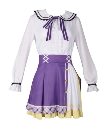 MaYng Anime Izumi Hiyori Cosplay Kostüm Damen Halloween Uniform Anzug Matrosenanzug Weiß Outfits (XS) von MaYng