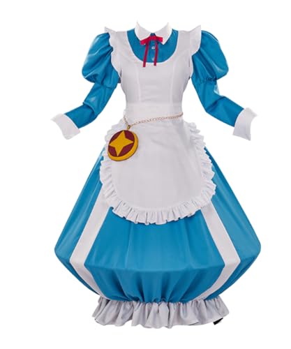 MaYng Damen Morino Korisu Cosplay Kostüm Halloween Uniform Anzug Komplettes Set Langes Kleid Outfits (Medium) von MaYng