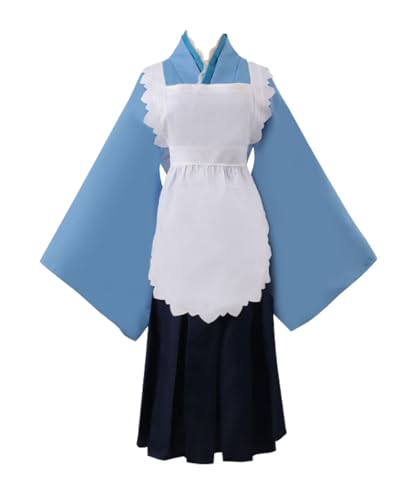 MaYng Tohru Cosplay-Kostüm für Damen, Halloween, Uniform, Anzug, langes Kleid, Lolita-Uniform-Outfits (Damen, M) von MaYng