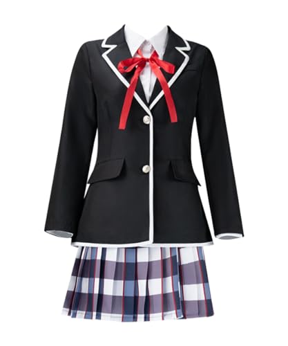 MaYng Yukinoshita Yukino Cosplay-Kostüm für Damen, Halloween, Schuluniform, Anzug, Matrosenanzug, Outfits (groß) von MaYng