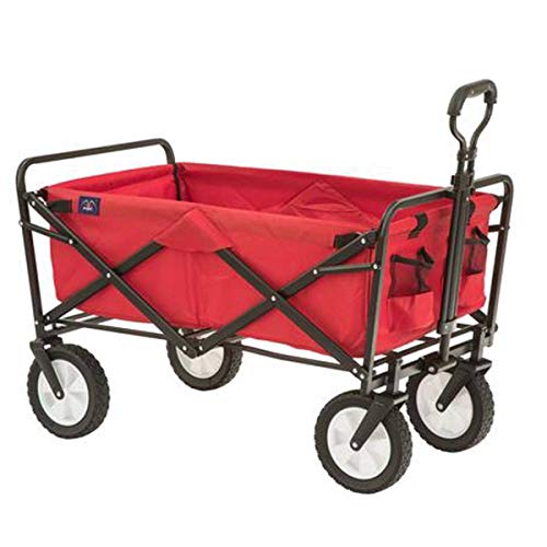 AK SPORT WTC-109 RED - Wagon Foldable, rot von MacSports