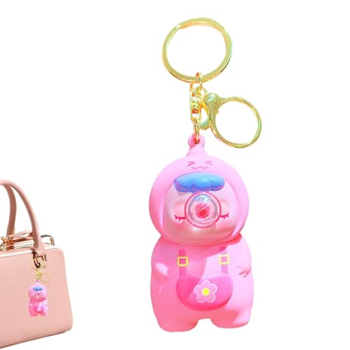 Maciun Squeeze Cartoon Spielzeug, Silikon Squeeze Toy Relaxing Cartoon Charakter Erwachsene Sensory Toys Lovely Keychain Anhänger Dekorative für Tasche, Schultertasche von Maciun