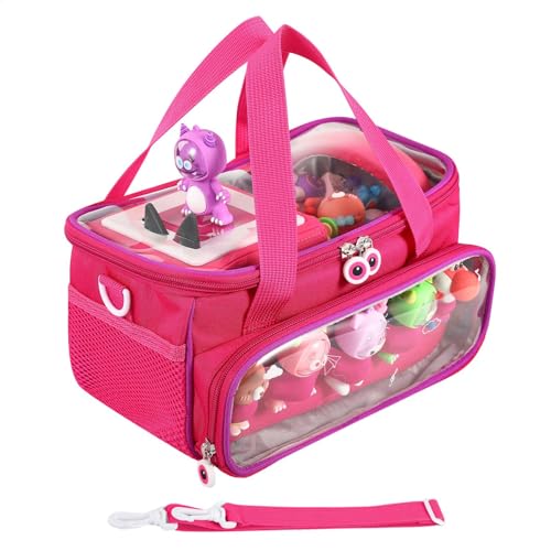 Tragetasche für Set, Aufbewahrungstasche, Audio-Player, Tragetasche, Zubehör, Zuhause, Outdoor, Handtasche für Audio-Player und Puppen, Reisetasche von Maciun