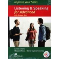 Improve your Skills: Listening & Speaking for Advanced Student's Book with key & MPO Pack von Macmillan Education Elt