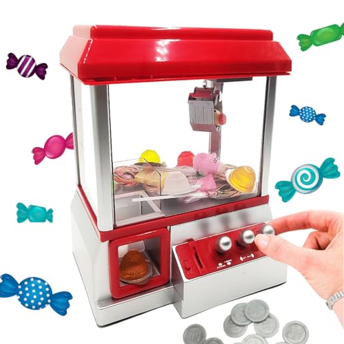 Mad Monkey Candy Grabber Süßigkeiten Greifautomat, Spielzeug Greifer Automat für Kinder und Erwachsene von Mad Monkey