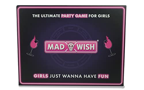 Mad Party Games Madwish Girls-Edition, Drinking Game for Adults, Party Game for Girls, Drinking Cards von Mad Party Games