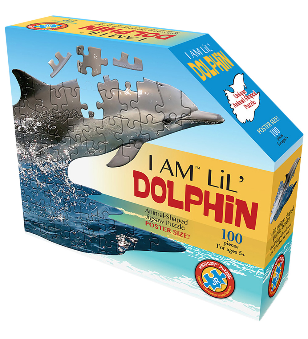 Madd Capp Puzzles Puzzlespiel - 100 Teile - Delphin - Madd Capp Puzzles - One Size - Puzzlespiele Madd Capp Puzzles Puzzlespiel - 100 Teile - Delphin - Madd Capp Puzzles - One Size - Puzzlespiele von Madd Capp Puzzles