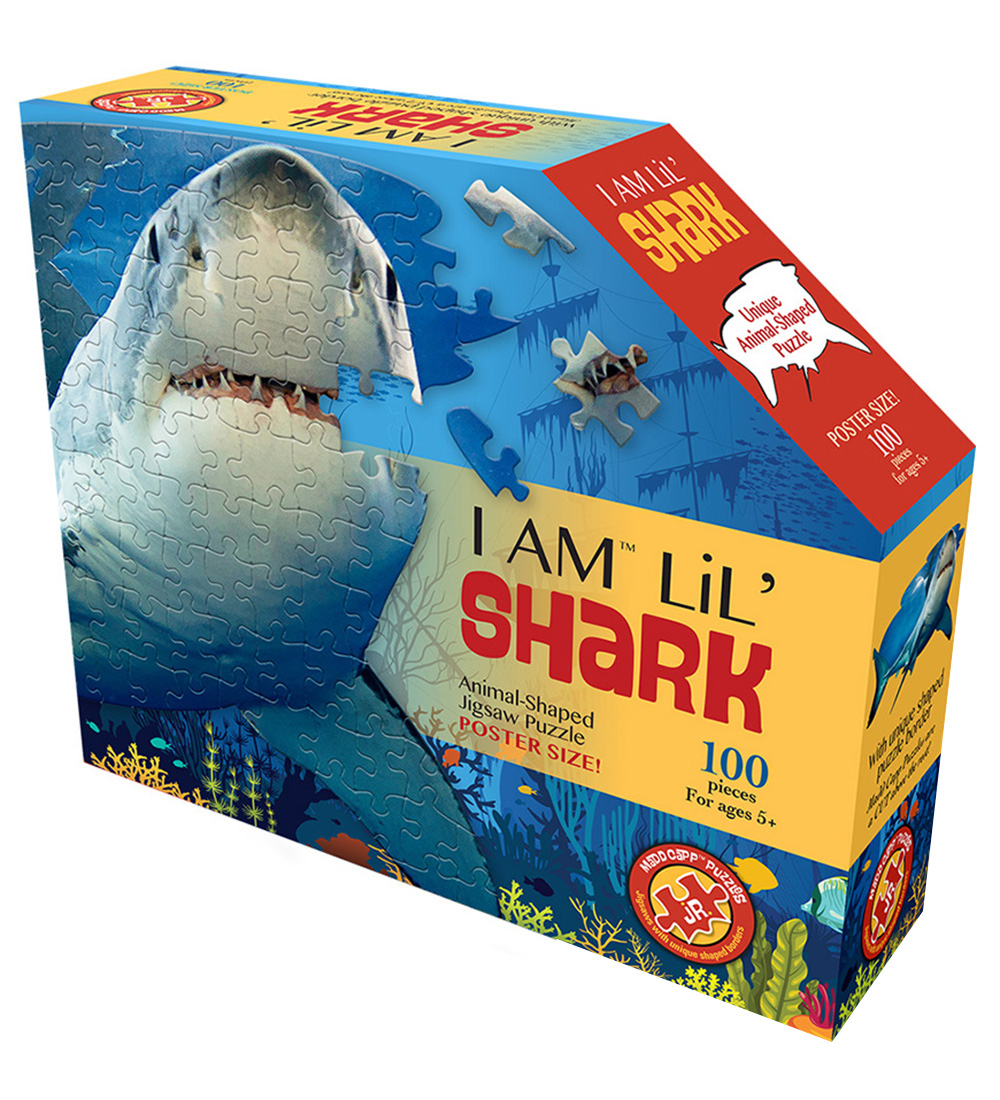 Madd Capp Puzzles Puzzlespiel - 100 Teile - Hai - Madd Capp Puzzles - One Size - Puzzlespiele Madd Capp Puzzles Puzzlespiel - 100 Teile - Hai - Madd Capp Puzzles - One Size - Puzzlespiele von Madd Capp Puzzles