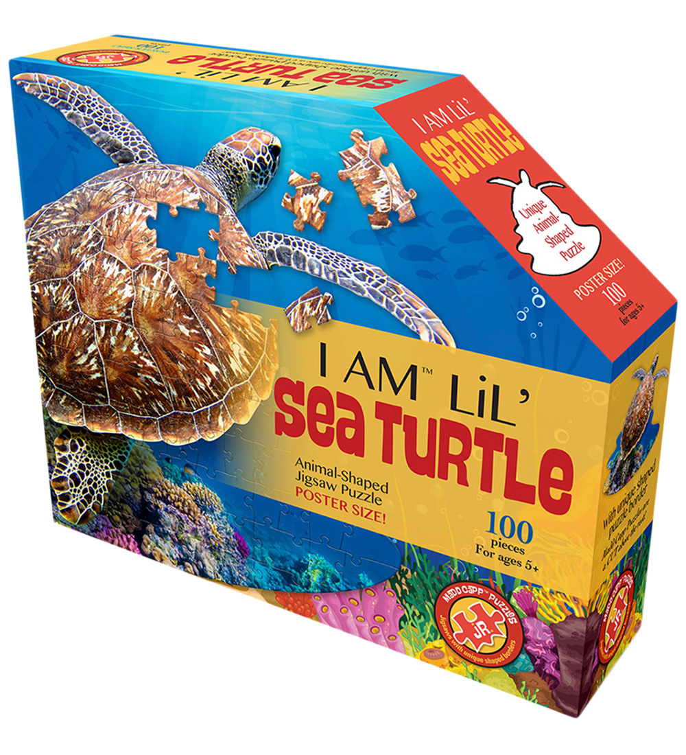 Madd Capp Puzzles Puzzlespiel - 100 Teile - Meeresschildkröte - Madd Capp Puzzles - One Size - Puzzlespiele Madd Capp Puzzles Puzzlespiel - 100 Teile - Meeresschildkröte - Madd Capp Puzzles - One Size - Puzzlespiele von Madd Capp Puzzles