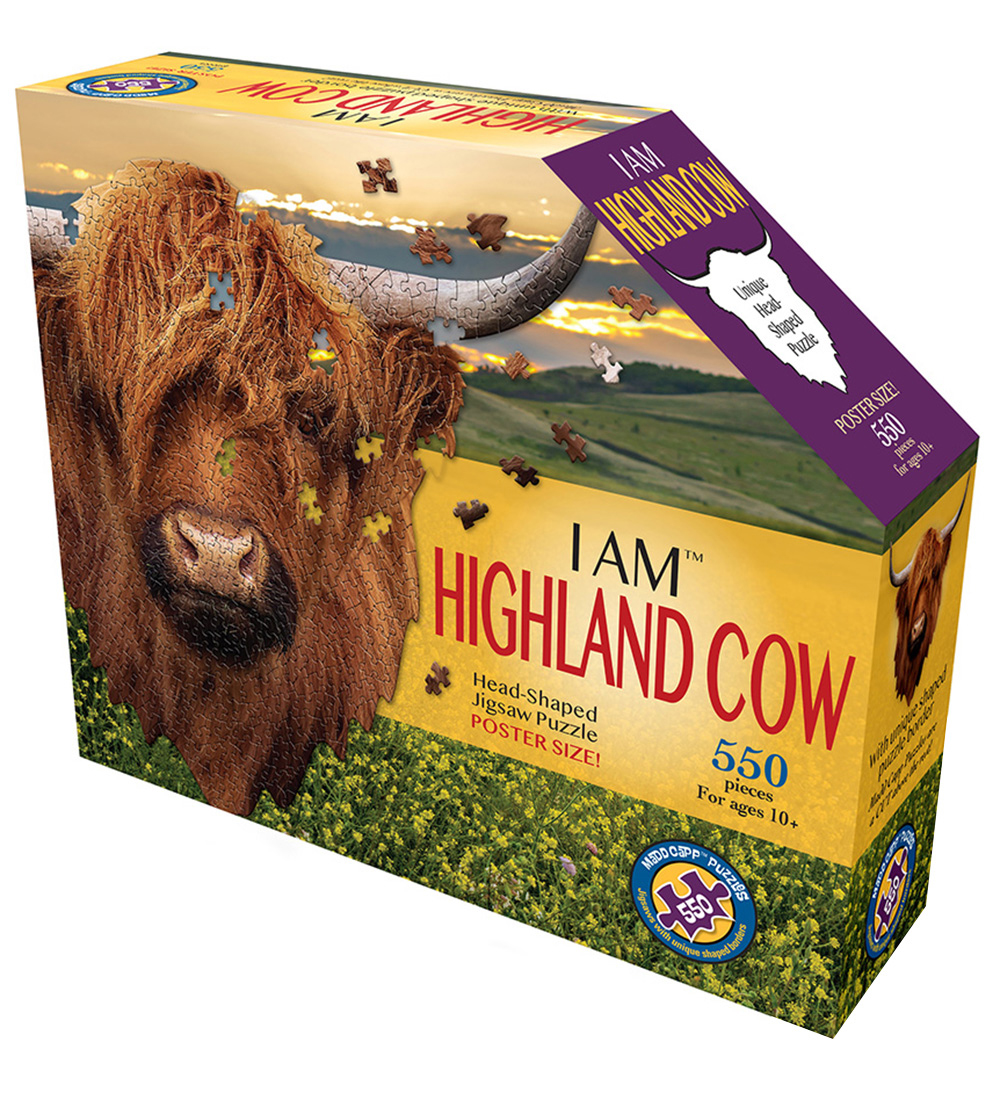 Madd Capp Puzzles Puzzlespiel - 550 Teile - Hochlandrinder - Madd Capp Puzzles - One Size - Puzzlespiele Madd Capp Puzzles Puzzlespiel - 550 Teile - Hochlandrinder - Madd Capp Puzzles - One Size - Puzzlespiele von Madd Capp Puzzles