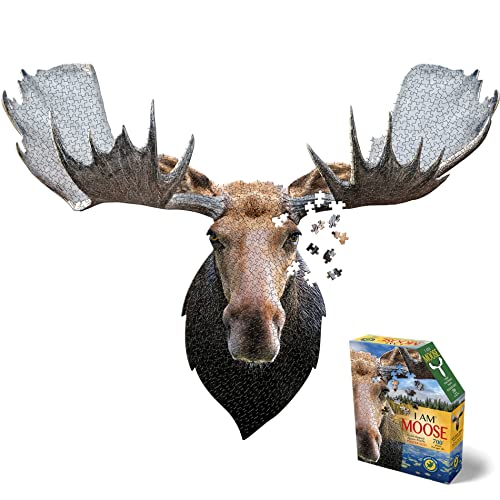 Madd Capp 226 Games Moose Puzzle, braun, One Size von Madd Capp