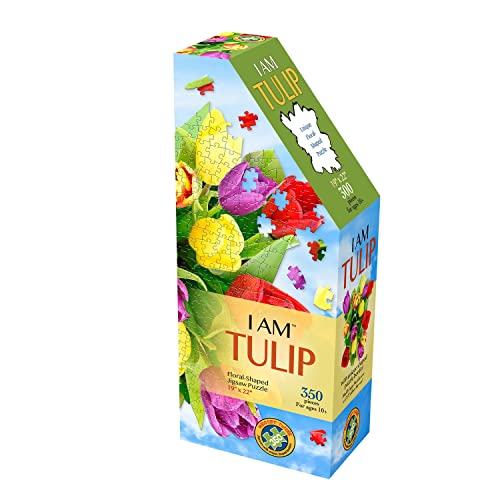 Madd Capp: I Am Tulip – 350-teiliges Puzzle – 8005 – ab 10 Jahren, einzigartige florale Bordüre, herausfordernder zufälliger Schnitt, inklusive pädagogischen Madd Capp Fun Facts von Madd Capp