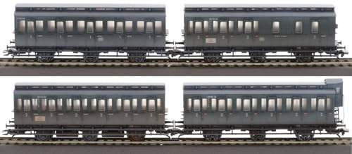 42048 H0 Abteilwagen-Set, DB. Ep. III verschneit von Märklin