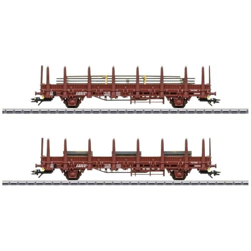 Märklin 46932 H0 2er-Set Rungenwagen der SNCB von Märklin