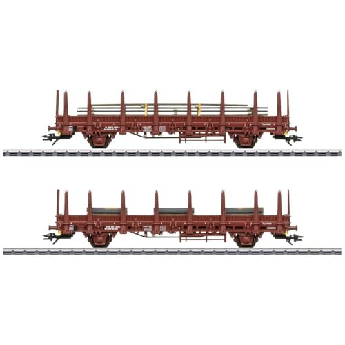 Märklin 46932 H0 2er-Set Rungenwagen der SNCB von Märklin