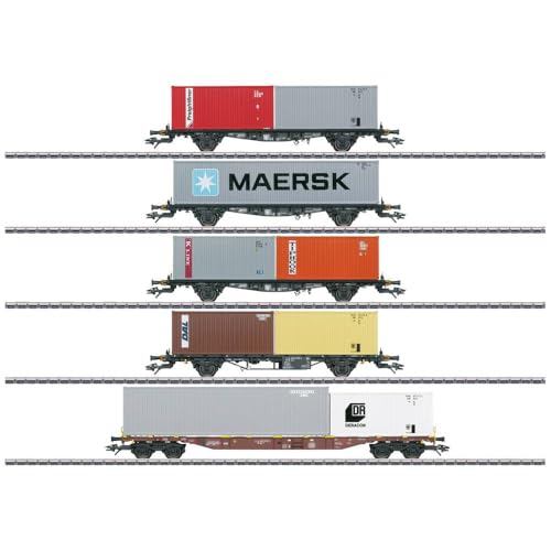 Märklin 47680 H0 Containerwagen-Set der DB, MHI von Märklin