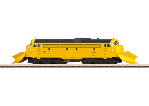 Diesellokomotive mit Schneeräumer von Märklin