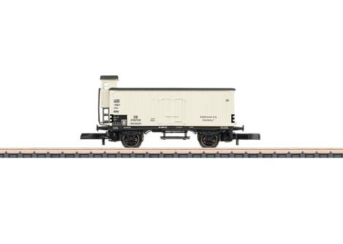 Kühlwagen mit Bremserhaus Kühlwagen mit Bremserhaus von Märklin