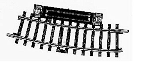 Märklin 2229 - Schaltgleis r360 mm,15 Gr., Inhalt 1 Stück von Märklin