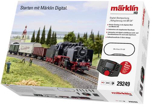 Märklin 29249 H0 Digital-Startpackung Nahgüterzug mit BR 24 der DB von Märklin