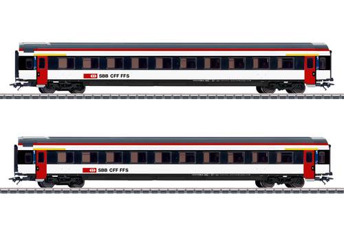 Märklin 42154 H0 2er-Set Reisezugwagen EW IV der SBB Wagen-Set von Märklin