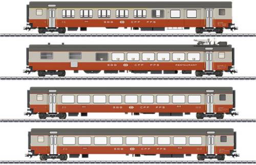 Märklin 42190 H0 4er-Set Personenwagen Swiss Express der SBB von Märklin