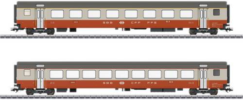 Märklin 42191 H0 2er-Set Personenwagen Swiss Express der SBB von Märklin