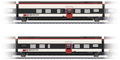 Märklin 43461 H0 Ergänzungsset 1 zu Giruno der SBB B(B11) 2.Klasse und C(B10) 2.Klasse von Märklin