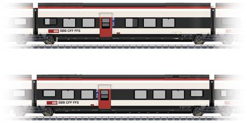 Märklin 43462 H0 Ergänzungsset 2 zu Giruno der SBB D(B9) 2.Klasse und E(B8) 2.Klasse von Märklin