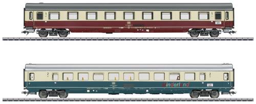 Märklin 43768 H0 2er-Set Personenwagen Fern Express FD 1980 Königssee der DB, MHI Set 2 von Märklin