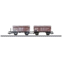 Märklin 46018 H0 2er-Set Klappdeckelwagen Typ 1520 B der SNCB von Märklin