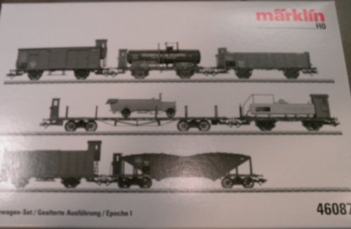 Märklin 46087 Güterwagen Set Königlich Bayerische Sts. B gealtert von Märklin