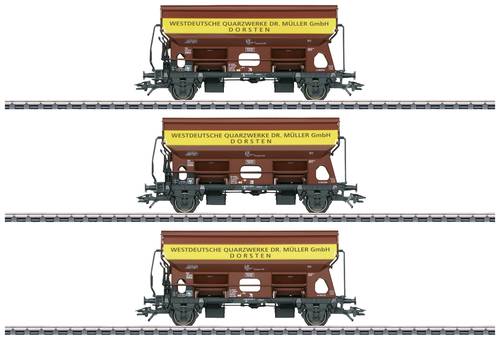 Märklin 46335 H0 3er-Set Schwenkdachwagen Tdgs 930 Westdeutsche Quarzwerke der DB von Märklin