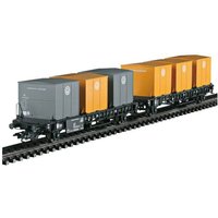 Märklin 46661 H0 Behälter-Transportwagen-Paar Laabs der DB von Märklin