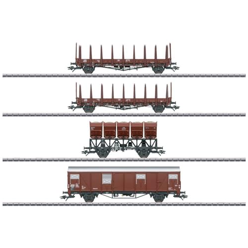 Märklin 46662 H0 4er-Set Güterwagen der DB, divers von Märklin